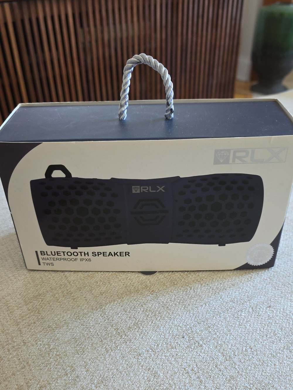 Waterproof Bluetooth Portable Speaker - Navy BLUE